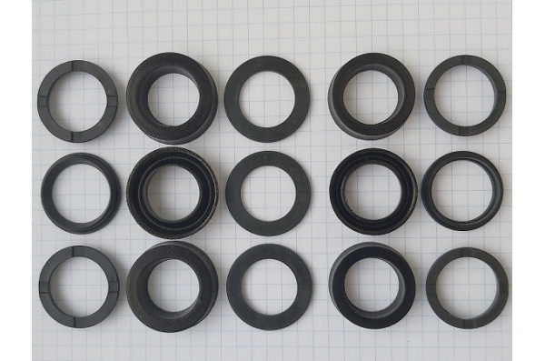 Комплект манжет ТехУм аналог KIT 100, 5019067300/50190673 для Comet RW, Ø18 мм