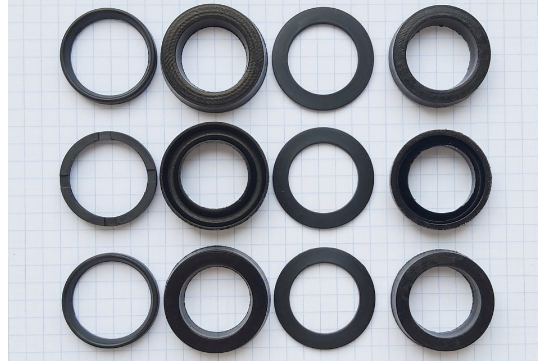 Комплект манжет ТехУм аналог KIT 344 для IPG Series 59 C3W2013, C3W2015, Ø20 мм