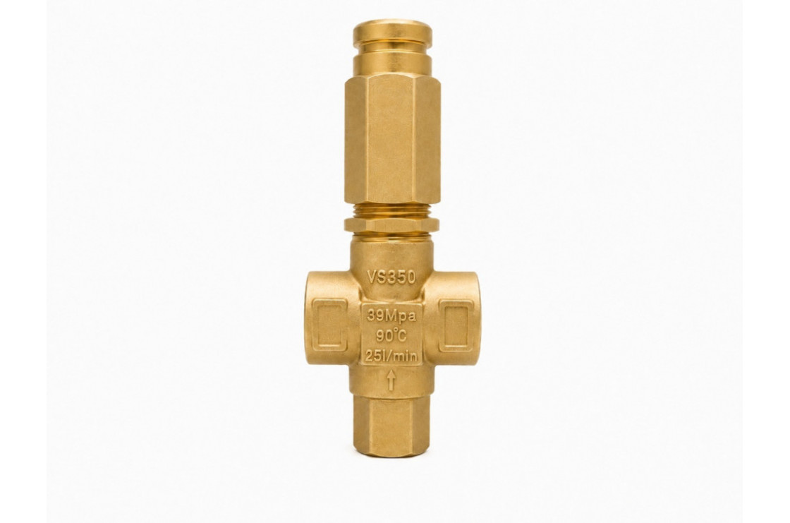 VS-350 Предохранительный клапан 3/8"F, 25 л/мин, 400 бар