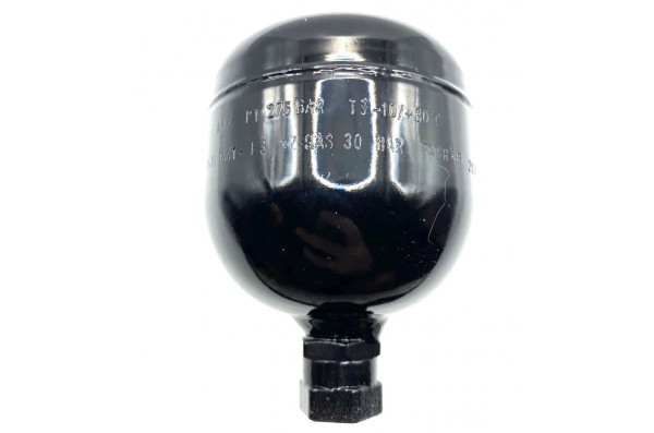 M-00008011N Гидропневмокомпенсатор 35-250 бар, 3/8"М внешняя, 0.25 литра без фитингов