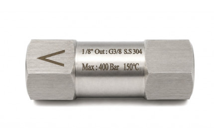 BF-9209 Обратный клапан 400 бар, 3/8