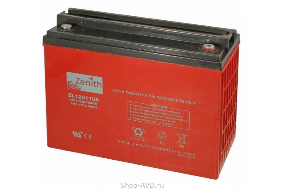 Zenith ZL1201105 Необслуживаемый аккумулятор