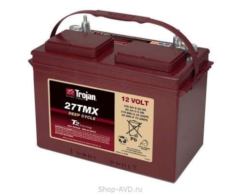 Trojan 27TMX Аккумулятор с жидким электролитом 12В 85Ач