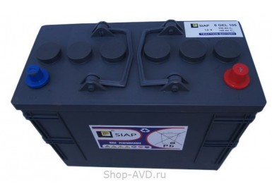 SIAP Тяговая аккумуляторная батарея 6 GEL 105