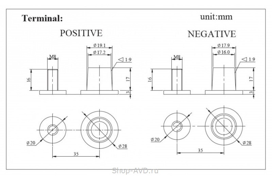 Zenith ZL060130 Необслуживаемый аккумулятор