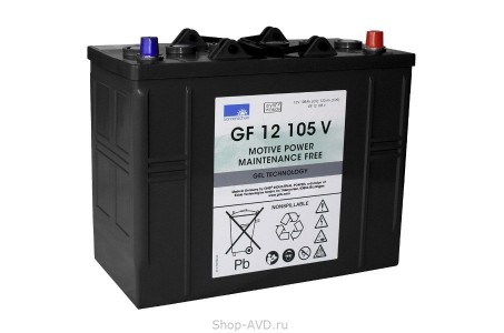 Sonnenschein GF 12 105 V Гелевый аккумулятор 12В 105Ач