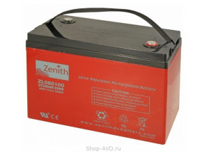 Zenith ZL060100 Необслуживаемый аккумулятор