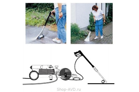 Kranzle Насадка для мытья полов Flat Cleaner