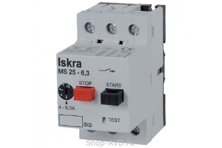 Запчасть для мойки Iskra MS25–16 Автоматический выключатель 10-16 А