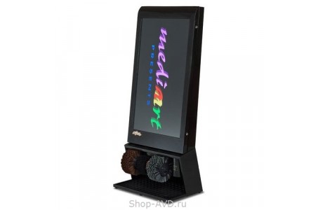 Аппарат для чистки обуви с рекламным ЖК-монитором Royal Line Royal Roller LCD 42