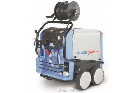 Мойка с подогревом Kranzle therm 1525-1 с барабаном для шланга
