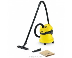 Karcher WD 2 для сухой и влажной уборки