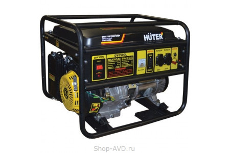 Huter DY6500L Портативный бензиновый генератор