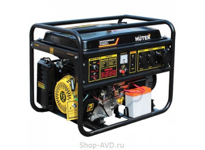 Портативный бензиновый генератор Huter DY8000LX