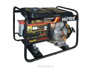 Huter LDG5000CLE Портативный дизельный генератор