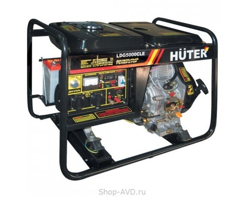 Huter LDG5000CLE Портативный дизельный генератор