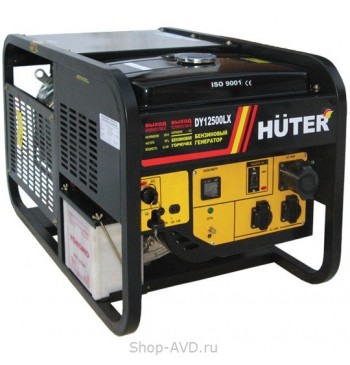 Huter DY12500LX Портативный бензиновый генератор