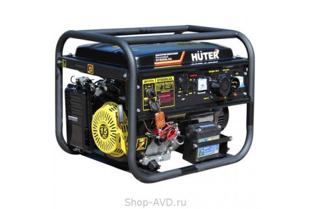 Huter DY8000LXA Портативный бензиновый генератор с АВР