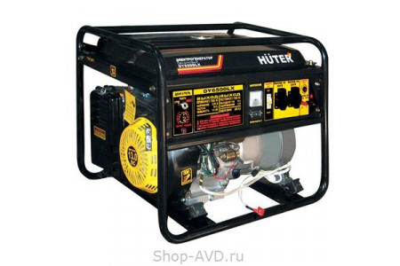 Портативный бензиновый генератор Huter DY6500LX