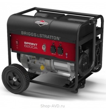 Briggs & Stratton SPRINT 6200A Портативный бензиновый генератор на колесах