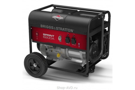 Briggs & Stratton SPRINT 6200A Портативный бензиновый генератор на колесах