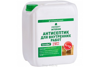 PROSEPT INTERIOR Антисептик для внутренних работ (16 шт)