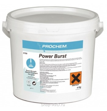 Prochem Power Burst Предварительная обработка сильнозагрязнённых ковров
