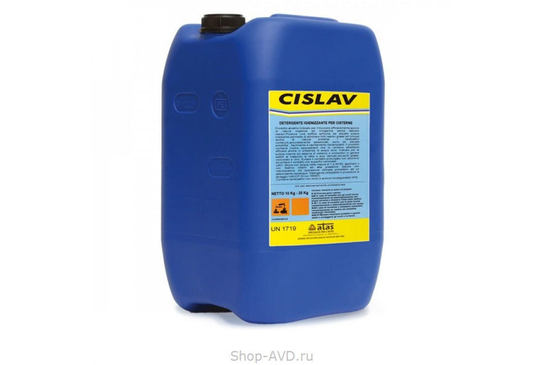 Atas Cislav Средство с активным хлором для мойки и дезинфекции емкостей