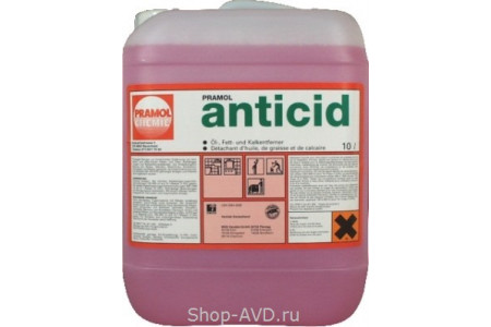 PRAMOL ANTICID Универсальное средство для очистки поверхностей