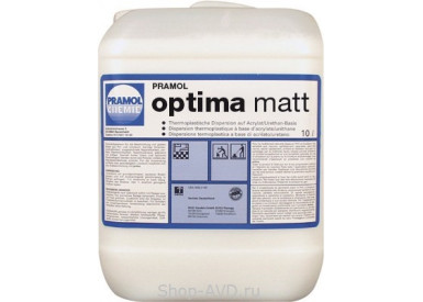 PRAMOL OPTIMA MATT Средство для ухода за гладким полом