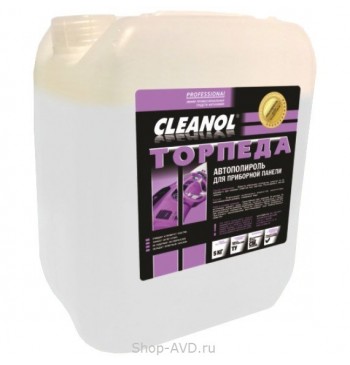 Cleanol Торпеда Полироль для пластиковых деталей автомобиля 5 л