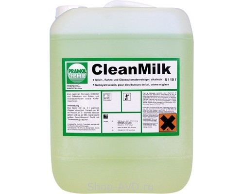PRAMOL CLEANMILK Средство для мытья молочной тары