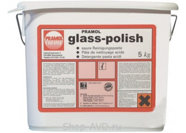 PRAMOL GLASS-POLISH Средство для ухода за стеклянной поверхностью