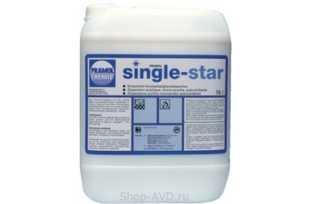 PRAMOL SINGLE-STAR Средство для ухода за гладким полом