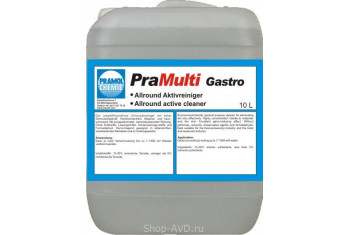 PRAMOL PRAMULTI GASTRO Экологичное средство для очистки поверхностей