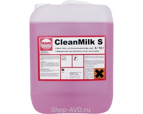 PRAMOL CLEANMILK S Средство для мытья молочной тары
