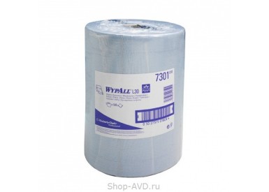 Kimberly-Clark WypAll 7301 Протирочные салфетки двухслойные 38х33 см (500 шт)