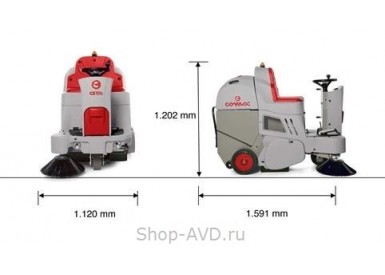 Подметальная машина COMAC CS 700B FP