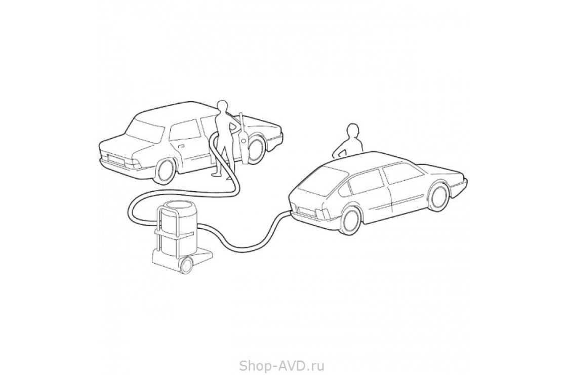 Lavor PRO Taurus IR 2WAY (пылеводосос, для 2-х операторов)