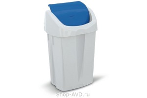 Euromop Пластиковая корзина для мусора с плавающей крышкой LEONARDO 25 л