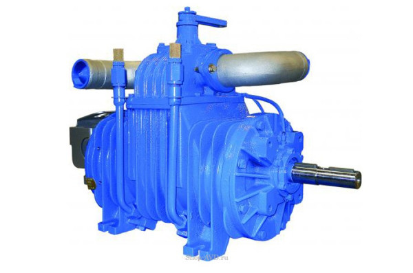 Насос вакуумный лопастной JUROP PNE 104M, 540 об/мин, левое вращение, руч. 4-х. клапан