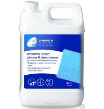 Premiere Window Spirit Средство для чистки стеклянных поверхностей 5 л