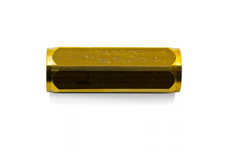 Обратные вентиль ST-264, 50bar, 90°C, давление открывания 0,05 - 0,1bar, 1/4внут, латунь, 62mm