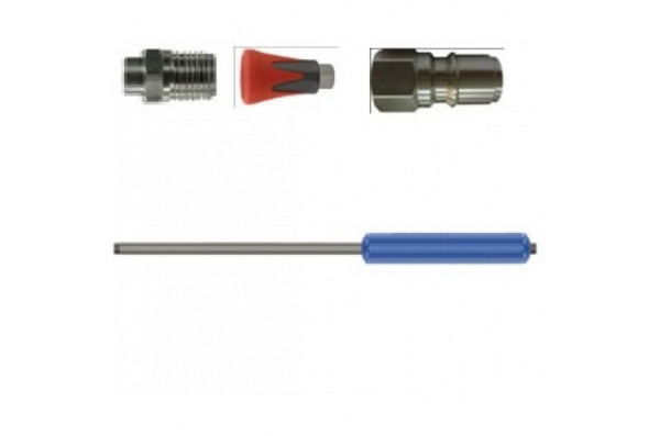 Копье из нерж.стали 500mm с ниппелем ST-3100