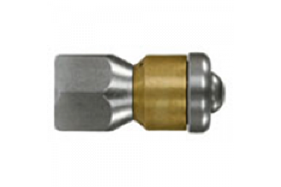 Форсунка вращающаяся каналопромывочная (вход 1/4внут, 3 отверстия, размер 070)