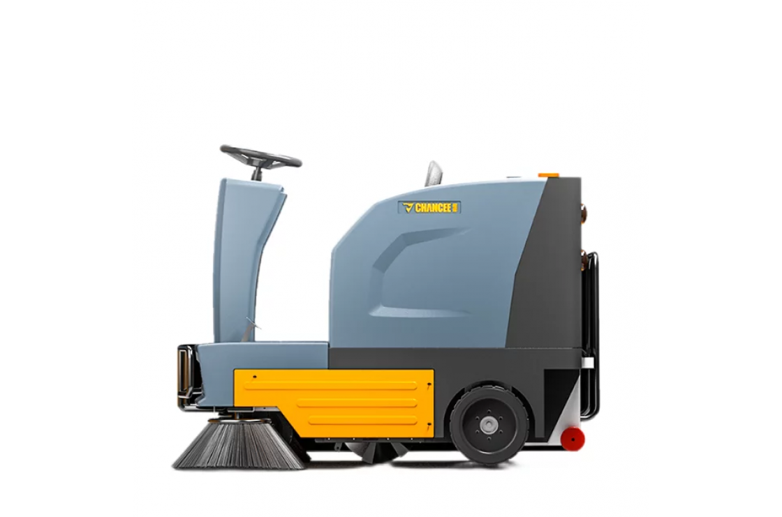 Аккумуляторная подметальная машина с местом оператора Chancee U135