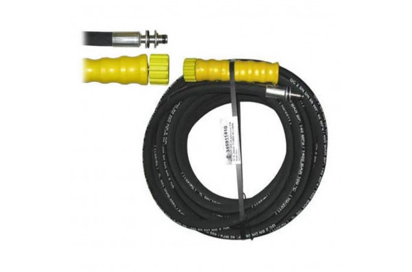 Шланг ВД двухоплёточный, (EU) 2SN-08, гайка М22-штуцер11, 15m, 400bar для KARCHER