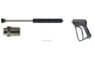 Аксессуар для мойки R+M Пистолет ECOLINE + струйная трубка 600 мм + форсунка