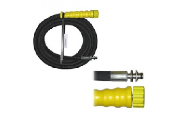 Шланг ВД двухоплёточный, 2SC-08, гайка М22-штуцер11, 10m, 400bar для KARCHER