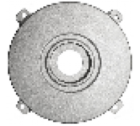 Фланец задний для двигателей  1874A,1833A, 11036A, 2478A (алюминий)